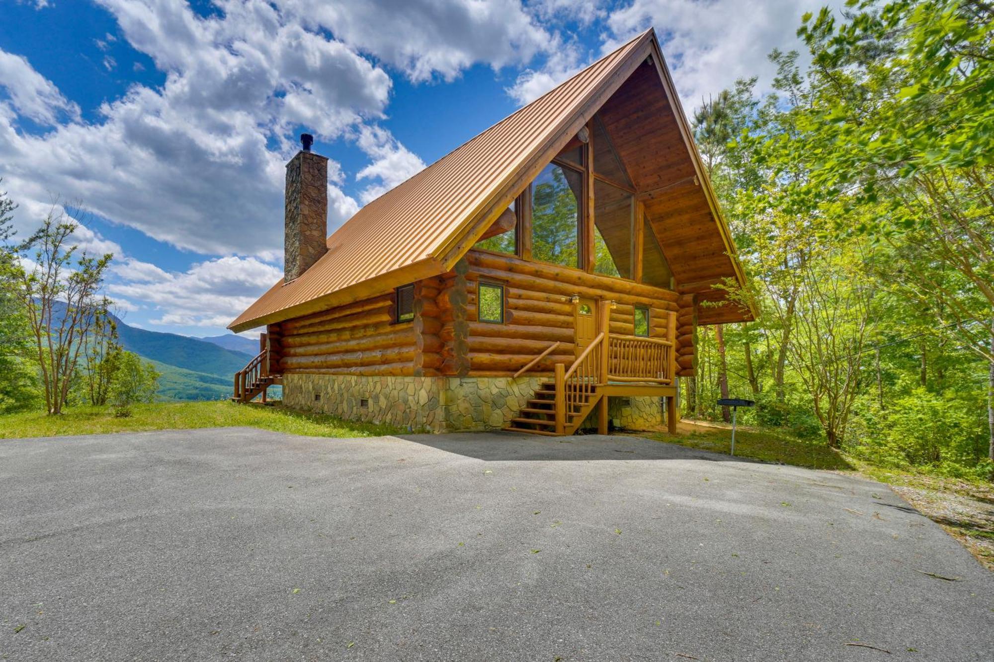 Gatlinburg Cabin With Hot Tub About 11 Miles To Downtown Kültér fotó